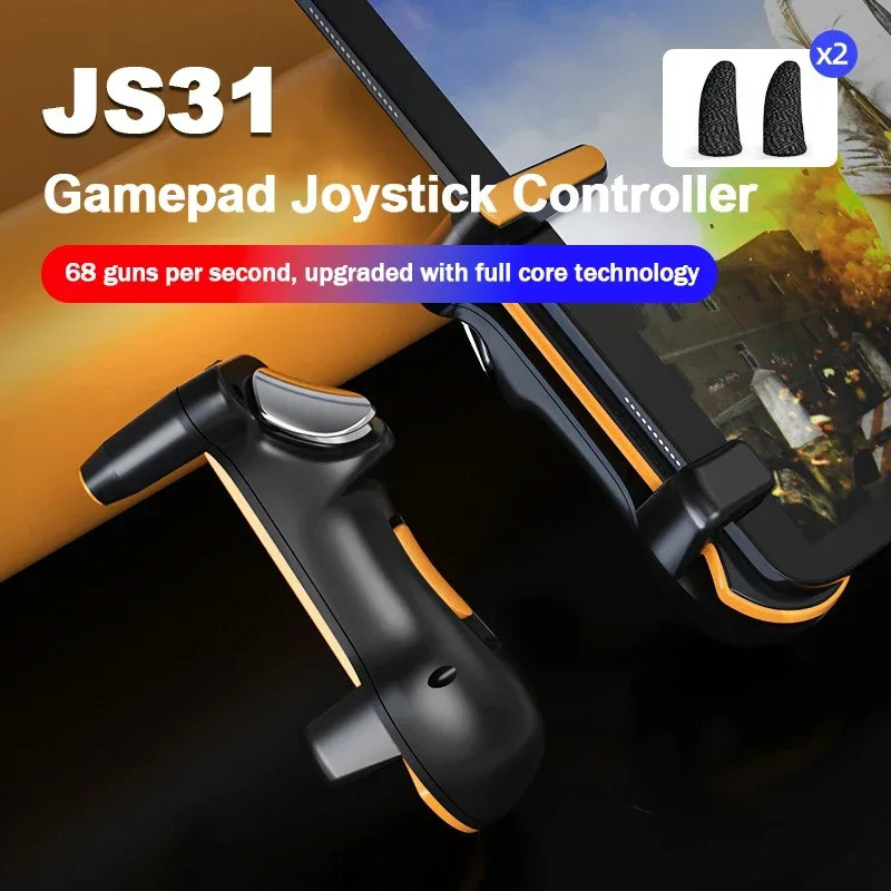 JS314 Finger Board Game Trigger Handle L1R1 ยิงเล็ง Gamepad Handle Controller เหมาะสําหรับอุปกรณ์เสร