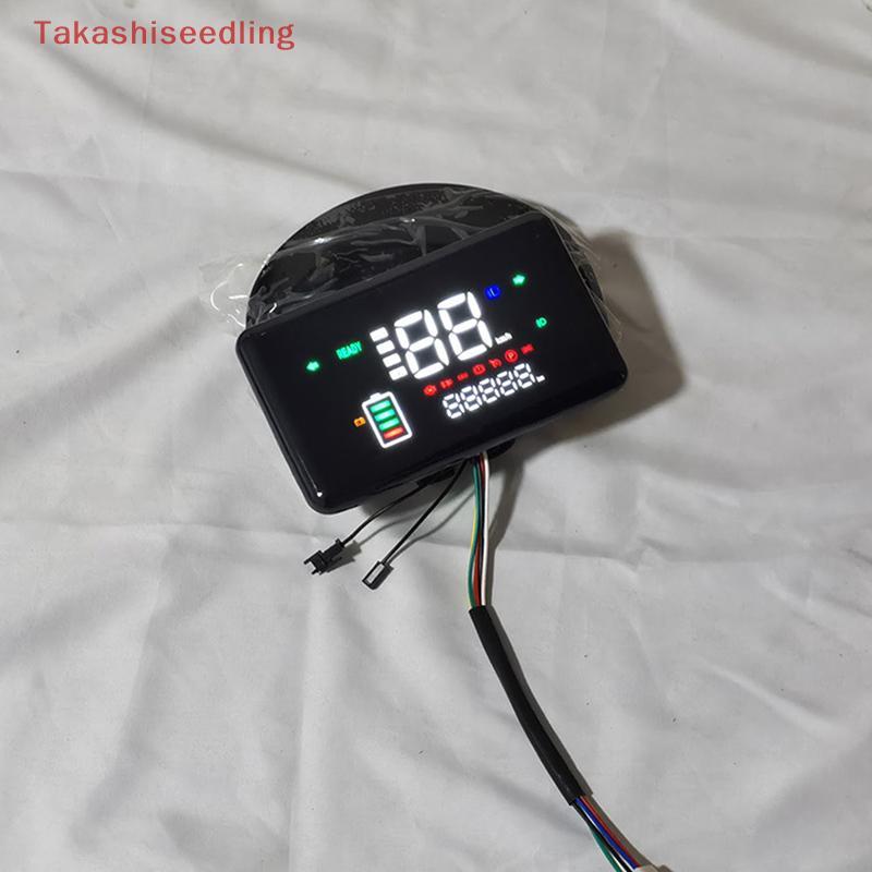 หน้าปัดจักรยานไฟฟ้าและสกู๊ตเตอร์ จอLCD เครื่องวัดความเร็ว พร้อมติดตั้งง่ายสำหรับ48V, 60V, และ72V