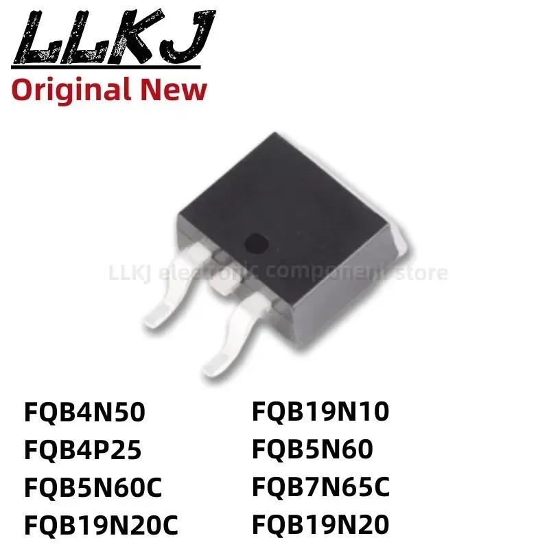 1-5PCS FQB4N50 FQB4P25 FQB5N60C FQB19N20C FQB19N10 FQB5N60 FQB7N65C FQB19N20 TO ทรานซิสเตอร์B-263T-e