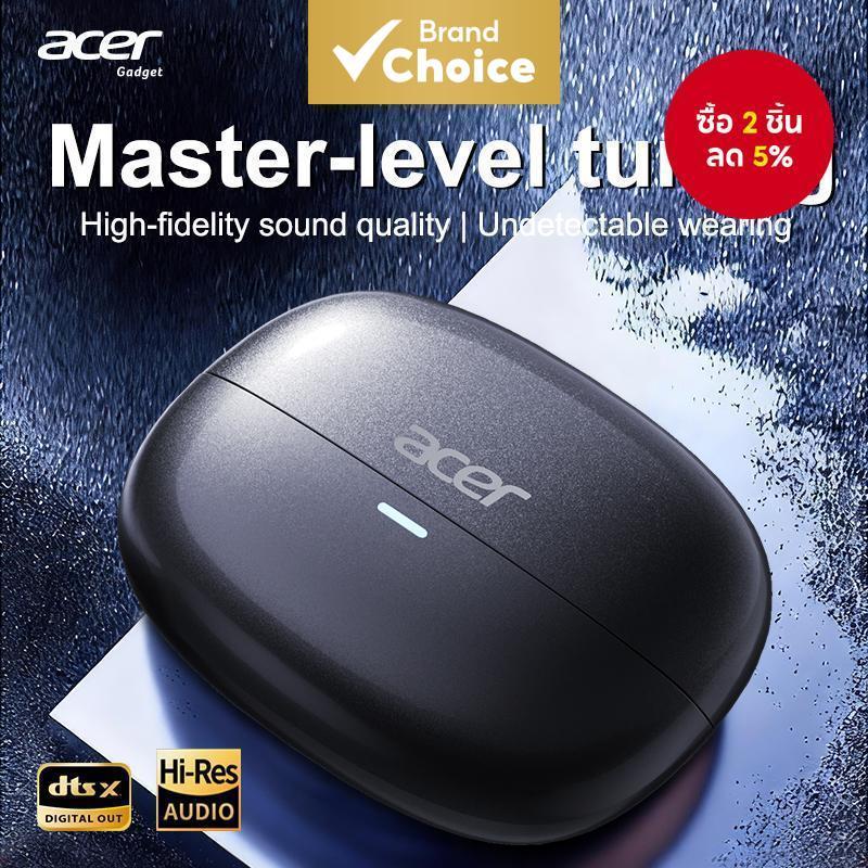 Acer OHR629 ชุดหูฟังไร้สายแบบหนีบหูออกแบบเปิดหูฟังคุณภาพเสียงไฮไฟบลูทูธสวมใส่สบายกีฬาวิ่งหูฟังโน๊ตบุ