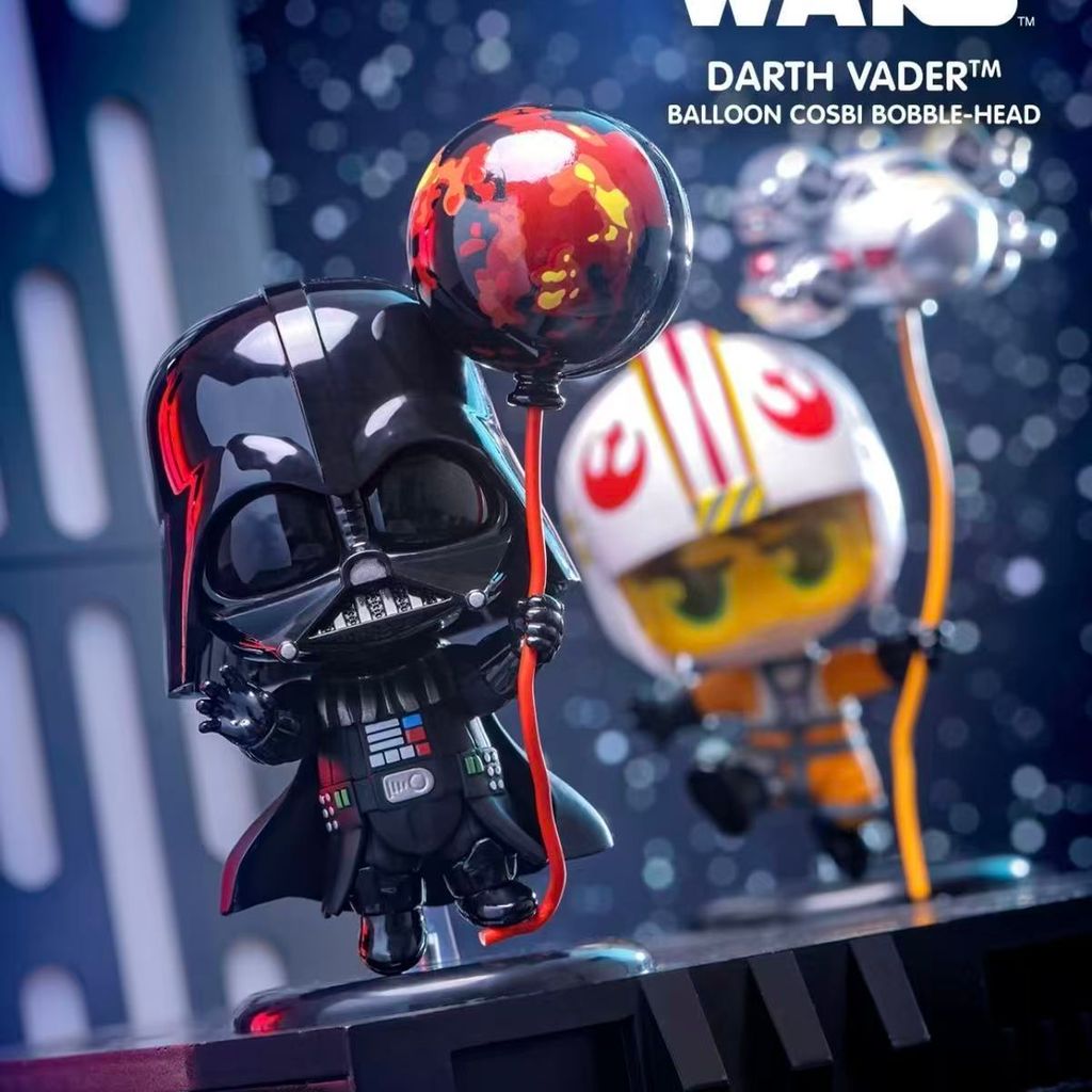 สินค้าใหม่ของเล่นร้อน Star Wars Cosbi Balloon Second Series Mystery Box อินเทรนด์เล่นรูปตกแต่งของขวัญ