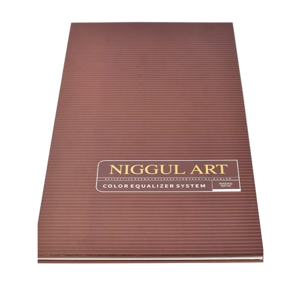 ร้านทําผม Swatch Hair Board Regal Color Board Beauty Swatch