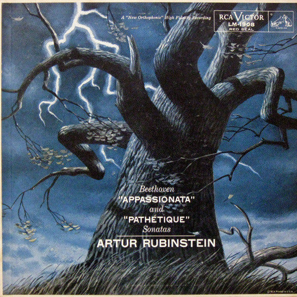 แผ่นเสียง Ludwig van Beethoven, Arthur Rubinstein - "Appassionata" And "Pathetique" Sonatas (Vinyl) 
