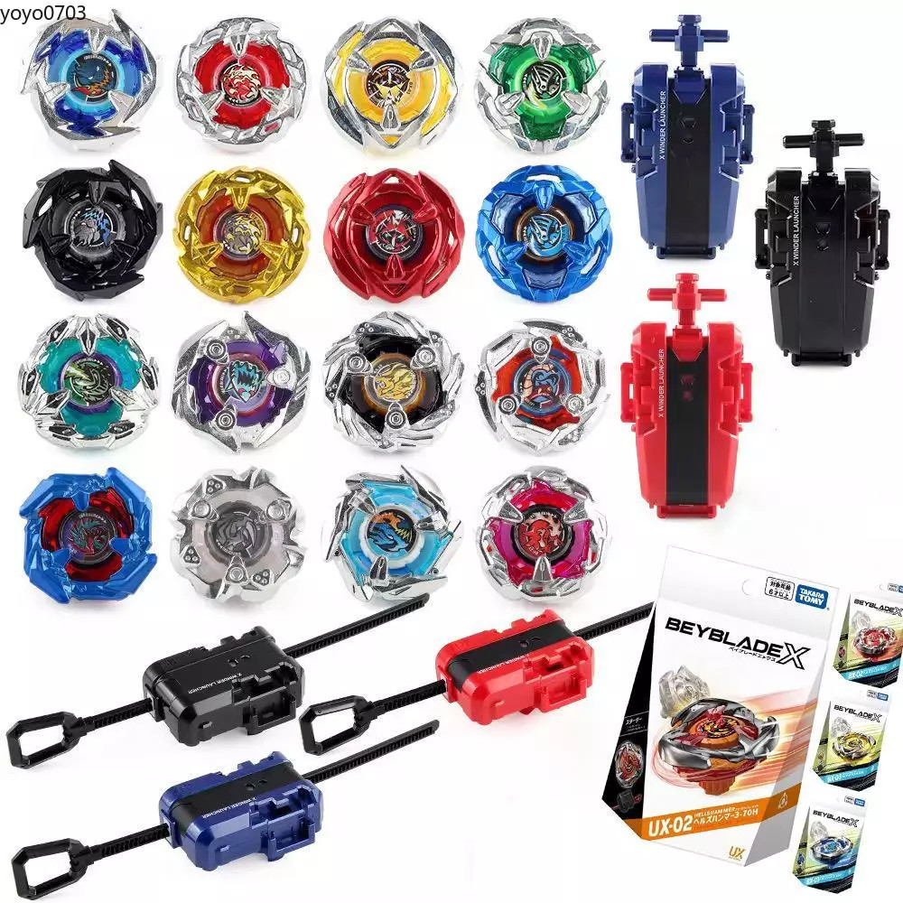 2026 Beyblade BX-01 Dran ดาบสีดํา Beyblade Xtreme พร้อม Launcher Led Grip ชุดสําหรับ Beyblade Burst 