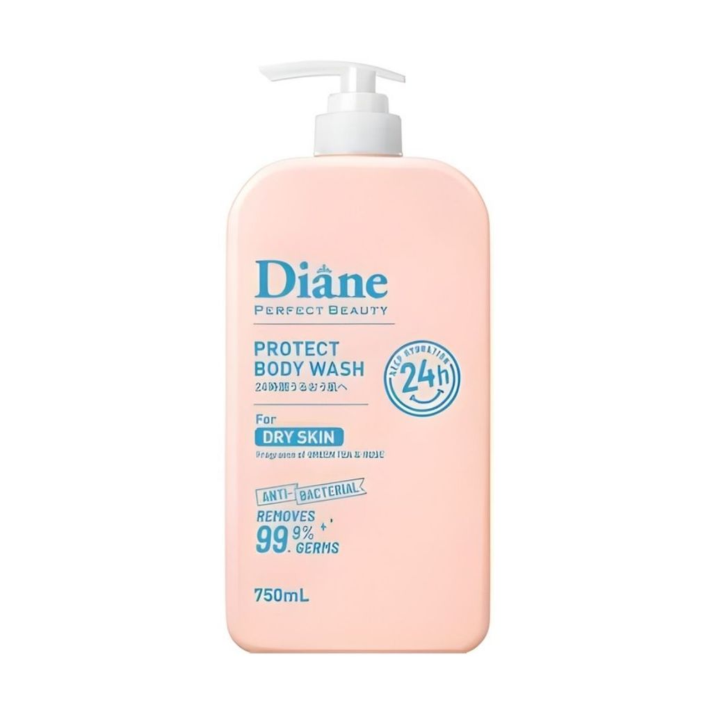 ไดแอน ครีมอาบน้ำสูตรผิวแห้ง (Moist Diane Protect Body Wash Dry Skin 750ml.)