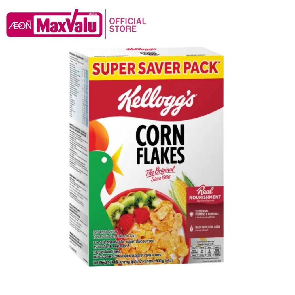 เคลล็อกส์ คอร์นเฟลกส์ (Kellogg’s Corn Flakes 500g.)