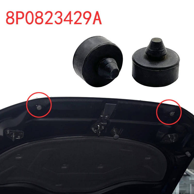 8P0823429A สําหรับ Audi A3 2009-2013 A6 C7 2012-2018 รถ Hood เบาะยาง pier เครื่องยนต์ Hood เท้า pad 
