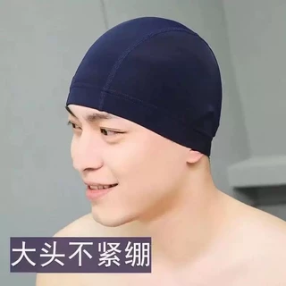พร้อมส่ง หมวกว่ายน้ำ PU ผ้าแห้งเร็ว เด็กกับผู้ใหญ่ใส่ได้ Swimming Caps 4สี