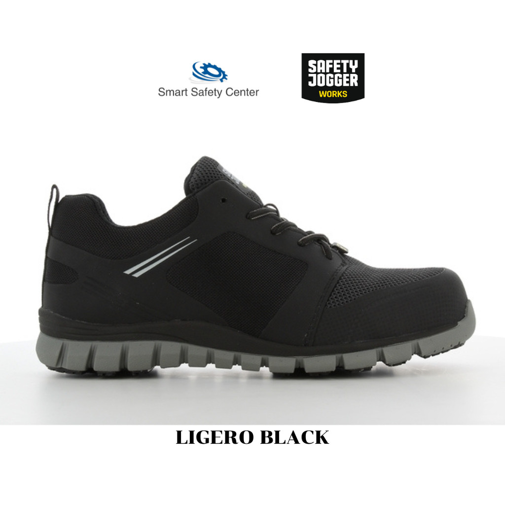 รองเท้าเซฟตี้ รองเท้านิรภัย safety Jogger รุ่น Ligero Black