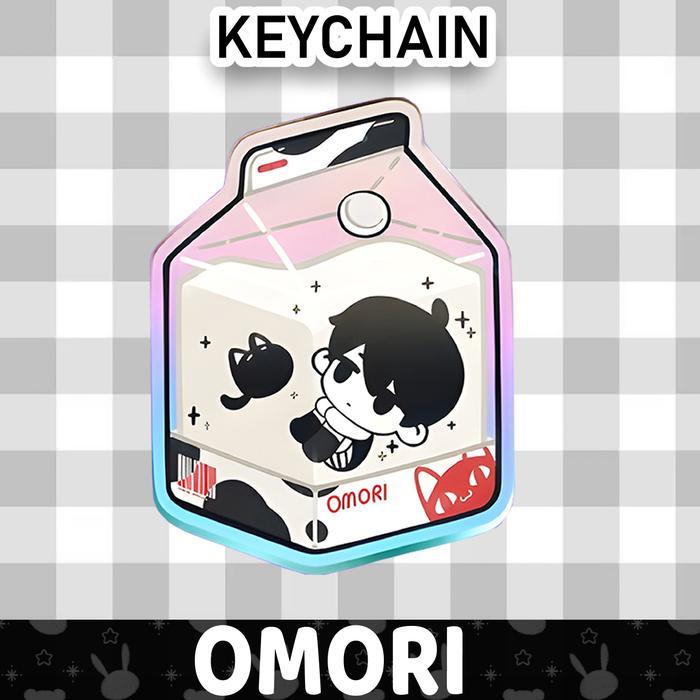 Gantungan Kunci Akrilk / ANIME OMORI MILKBOX - OMORI MILKBOX