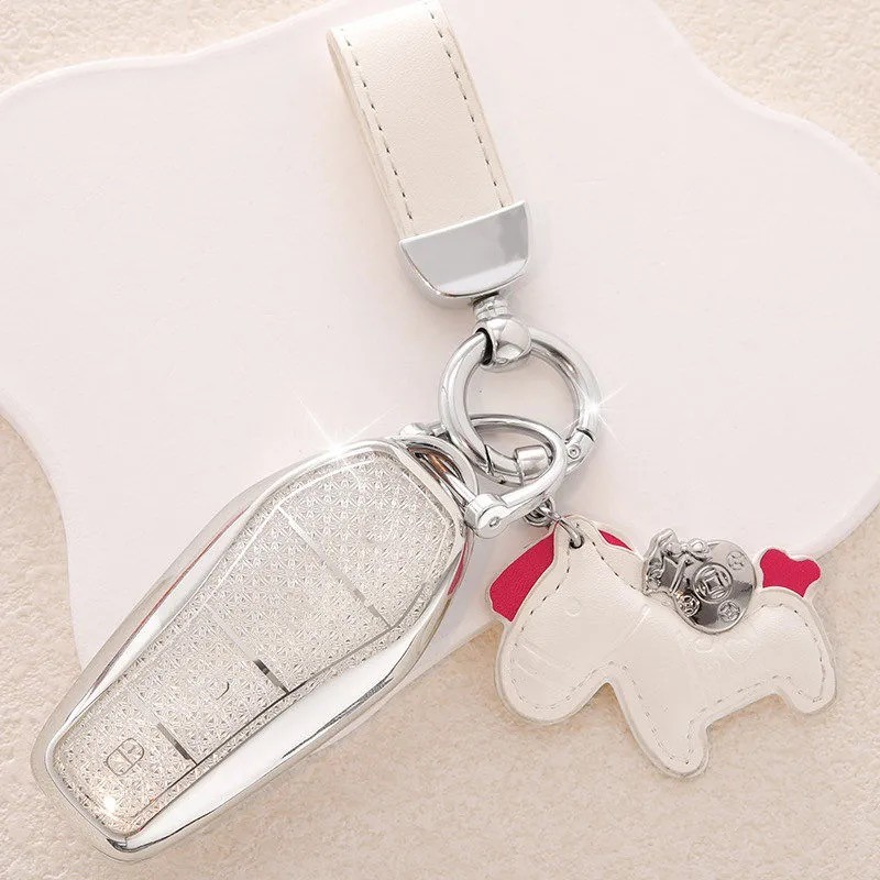 ร้านใช่! กุญแจรถสําหรับ BYD Sealion 6 Atto 3/Dolphin/DIY รถ EV Key Case เหมาะสําหรับ BYD Atto 3 Han 