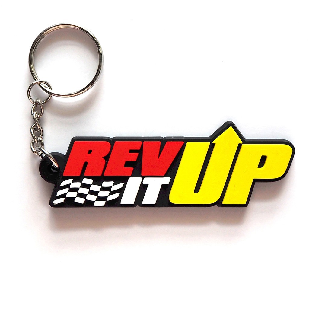 พวงกุญแจยาง Rev it up เรว เรฟ อิท อัพ