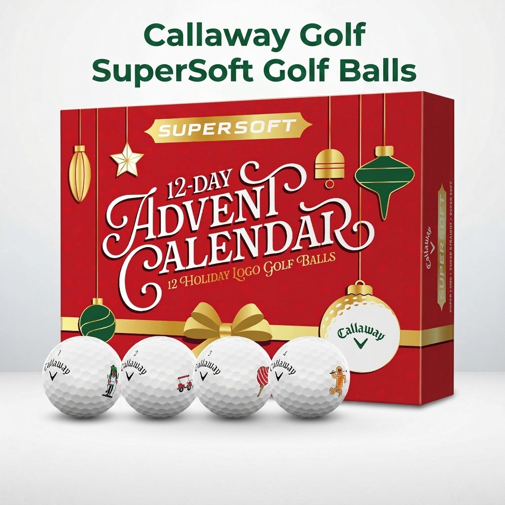 Callaway Golf SuperSoft Golf Balls (2025, Red Splatters)