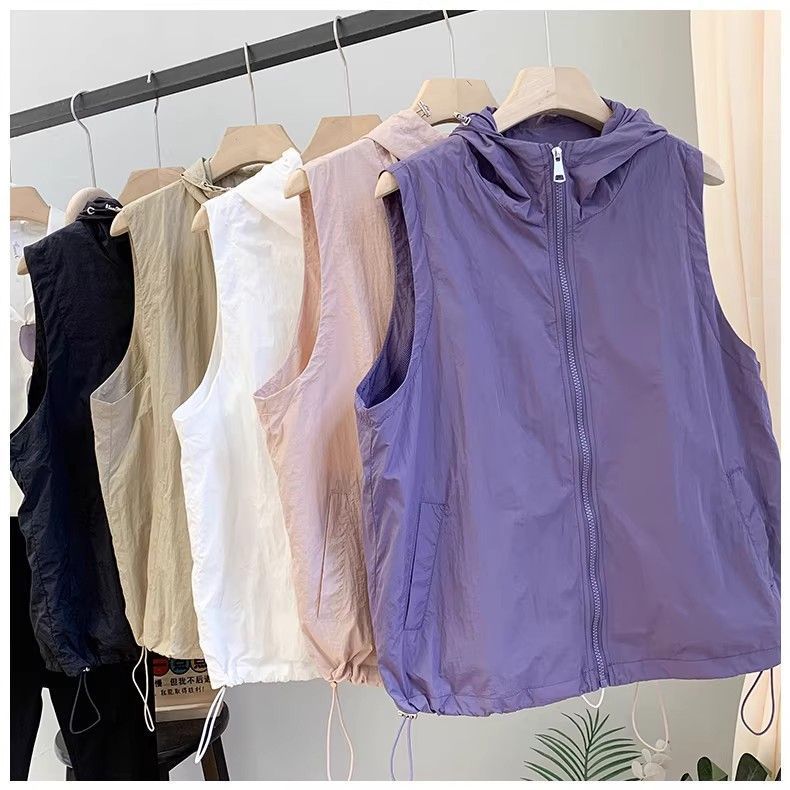 เสื้อกั๊กลoose-fit สำหรับกีฬาและลำลอง สไตล์เหมาะกับฤดูกาล สำหรับผู้หญิง