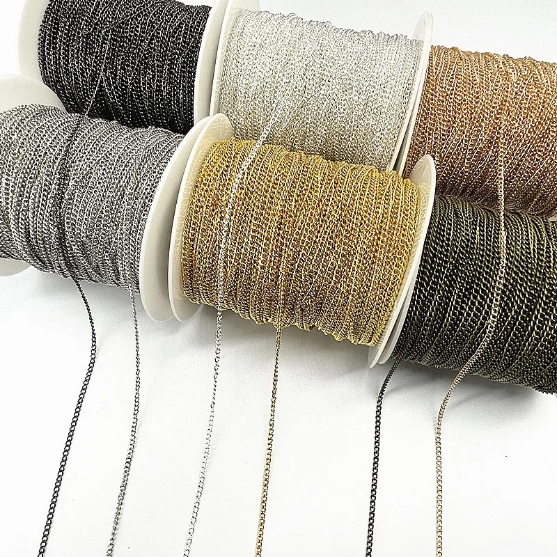 สร้อยคอนำมาจัดแต่งเอง หลากหลายสี พร้อมวัสดุทำสร้อยคอยอดนิยม DIY