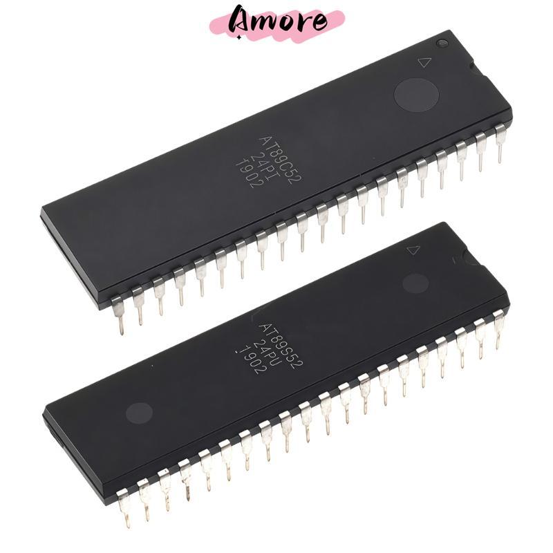 ความเร็วอเนกประสงค์ amore AT89C52 Microcontroller 24MHz ความเร็วนาฬิกาสําหรับการออกแบบวงจร