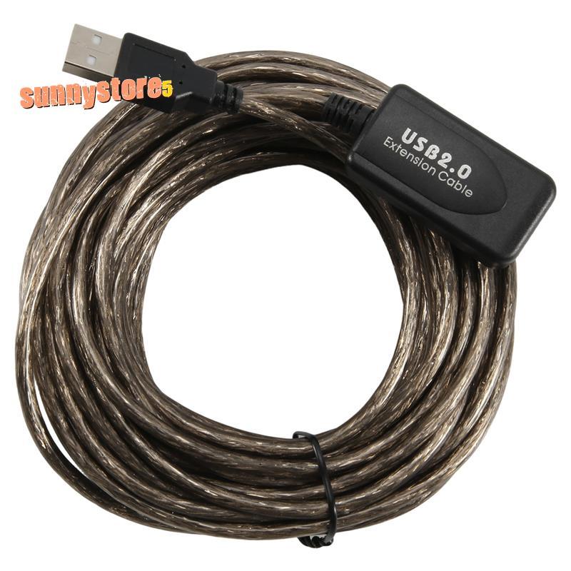 10M USB 2.0 Extension Active/ Repeater 480 Active USB Extension Cable