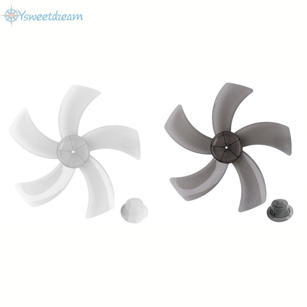 【SWTDRM】Fan Blade With Nut Cover 12 Inch 5 Leaves Fan Blade Temperature Resistance