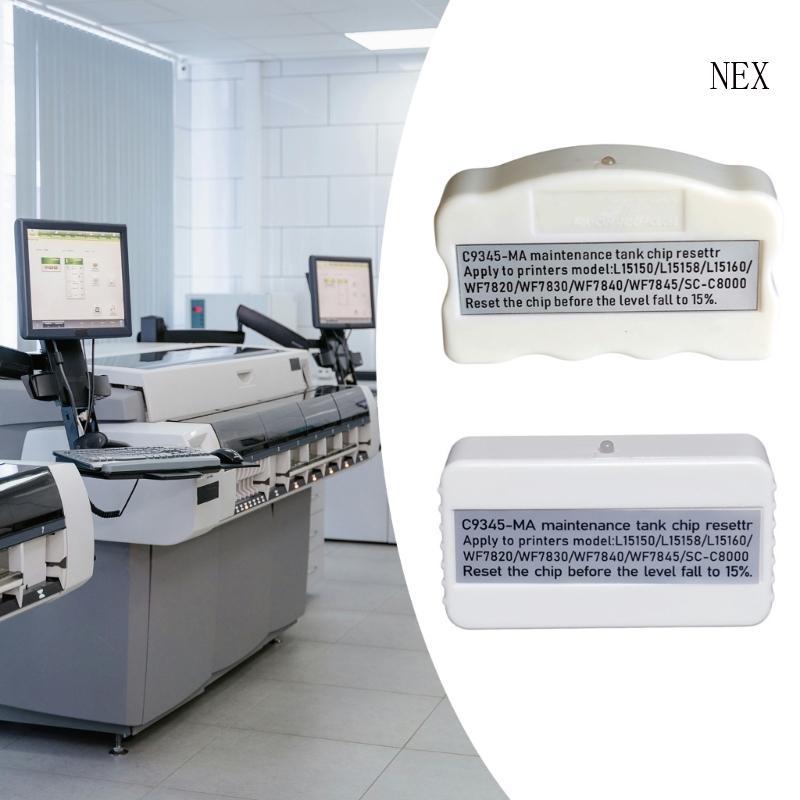 NEX กล่องเสียบํารุงรักษาถังหมึกรีเซ็ตชิปสําหรับการจัดการหมึกที่มีประสิทธิภาพสําหรับ ET5800 ET5850 ET