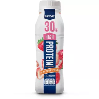 [สินค้าส่งด่วน] มูฟ นมโปรตีนสูงแลคโตสฟรี รสสตรอว์เบอร์รี 310 มล. MOOVE HIGH PROTEIN MILK STRAWBERRY 310 ML