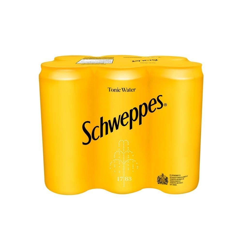 [สินค้าส่งด่วน] ชเวปส์ โทนิค วอเตอร์ 330 มล.X6 SCHWEPPES TONIC WATER 330ML.X6