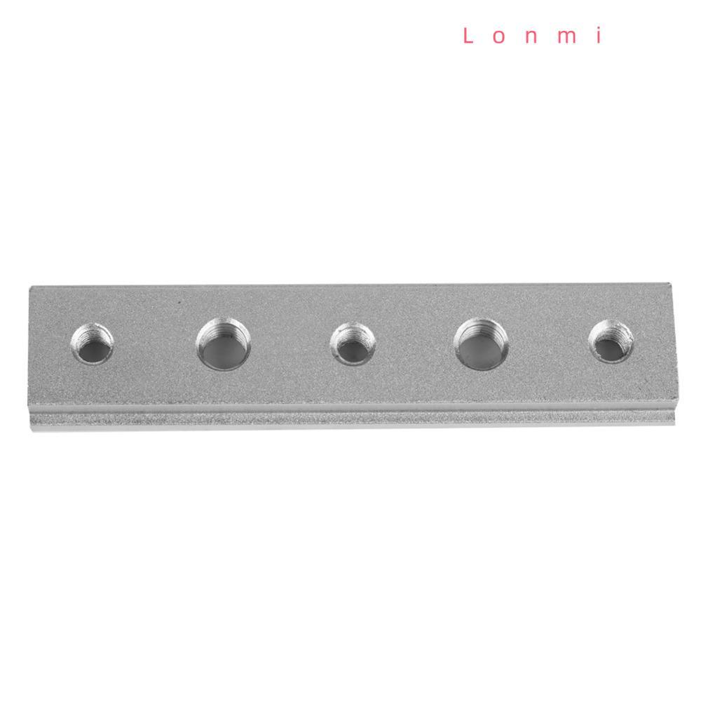 LONMI T Slot Miter Track, อลูมิเนียม 100/200/300 mm Miter Track Jig, สําหรับ T สกรู Quick Acting Cla