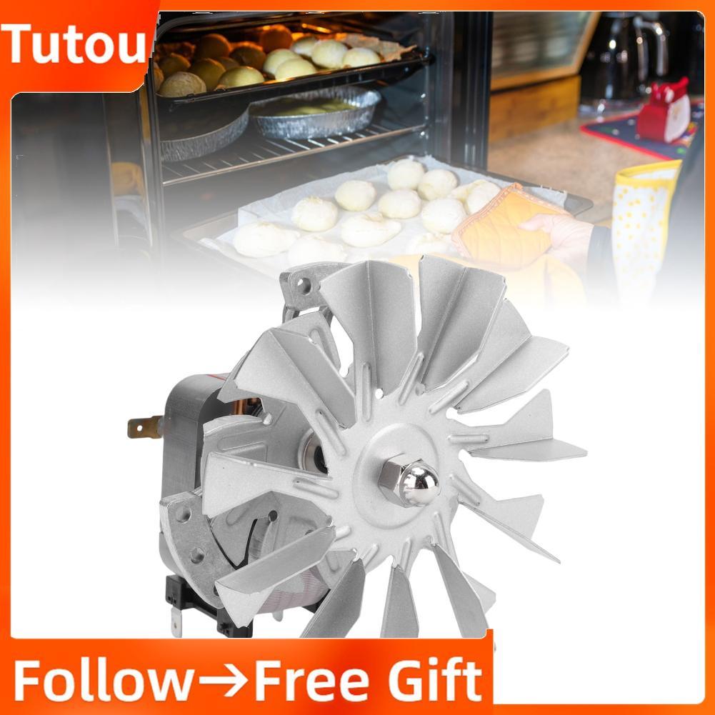 Tutoushop เตาอบอุณหภูมิสูงมอเตอร์ 11 ใบมีดพัดลม Fit สำหรับ Jakel 19003 7242 เครื่องเป่า Incubator อลูมิเนียม