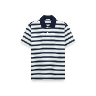 AIIZ (เอ ทู แซด) - AIIZ เสื้อโปโลผู้ชายทอลายทาง AIIZ Men's Striped Polo Shirt