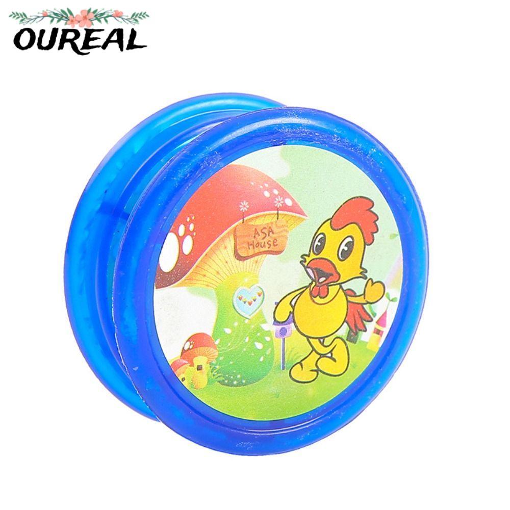 OUREAL 1A Yoyo Ball, ของเล่น Yoyo ที่ทนต่อการสึกหรอสําหรับผู้เริ่มต้น, ความเข้มข้นทนทานพลาสติก Dead 