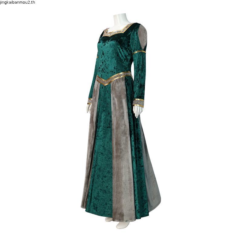 พร้อมส่ง ชุดคอสเพลย์เจ้าหญิง Monster Shrek 2 Princess Fiona สําหรับผู้หญิง