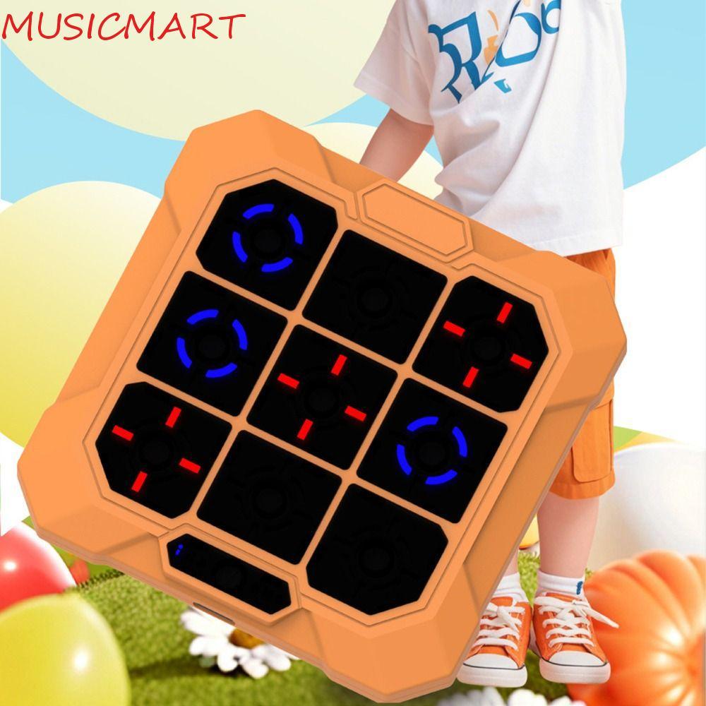 MUSICMART Montessori Puzzle Table Game, การศึกษาอัจฉริยะ TIC-TAC-TOE Bolt Game, 6in 1 Thinking การออ