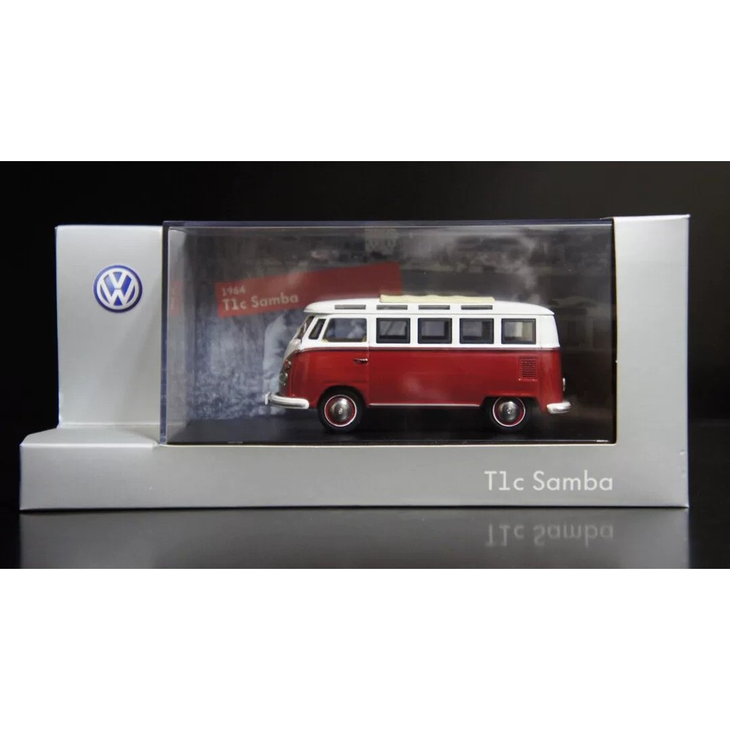[สต๊อกพร้อม ติดต่อหากคุณมีคําถามใดๆ] 1: 43 VW Volkswagen T1c Samba