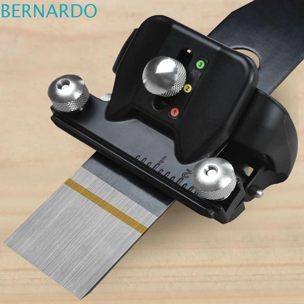 BERNARDO เครื่องเหลามุมคงที่, กลไกล็อคที่ปลอดภัย ระบบ Honing ตําแหน่งอย่างรวดเร็ว, การดําเนินงานด้วย