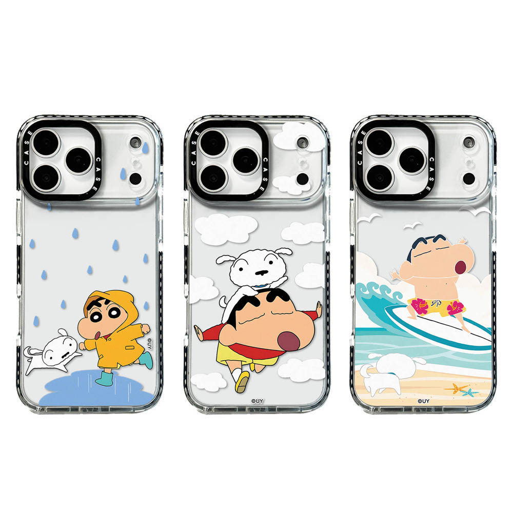 เคสTPU เคสมือถือท่อง ดินสอสี เด็กผู้ชาย เคสโทรศัพท์สําหรับ ไอโฟน 17 มือโปร สูงสุด 17 16 15 14 13 12 11 กันกระแทก ต้านสีเหลือง