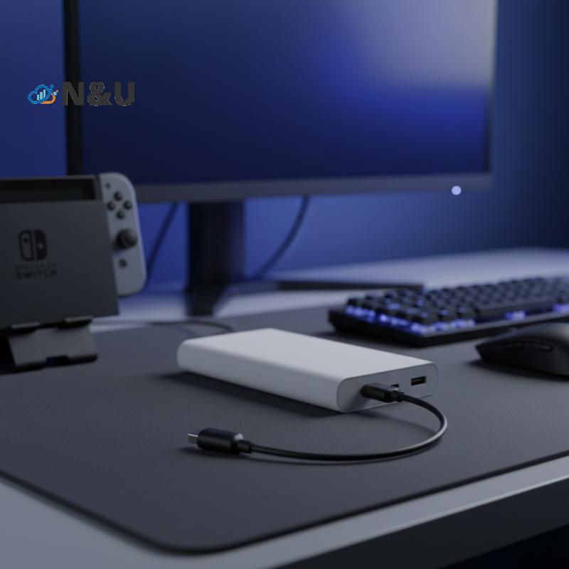 N & U ทนทาน USB C สายชาร์จสําหรับ NDSI 3DS 2DS XL LL ใหม่ 3DSXL 2DSXL การชาร์จความเร็วสูงสําหรับการใ