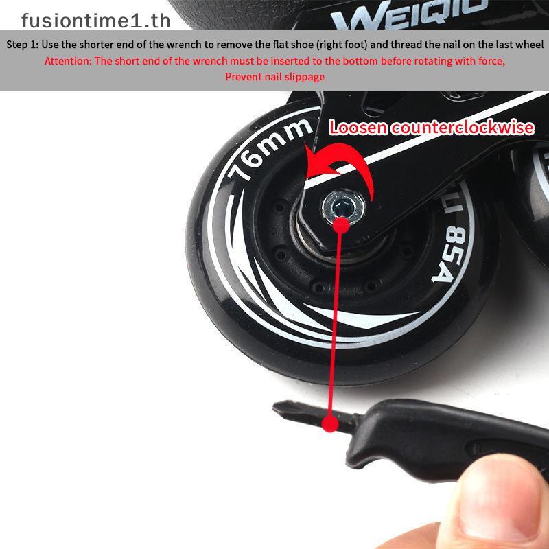 [Fusion] Universal Roller Skate Brakes Stopper Replacement Kids Inline Skate Brake Roller Skate Blo 