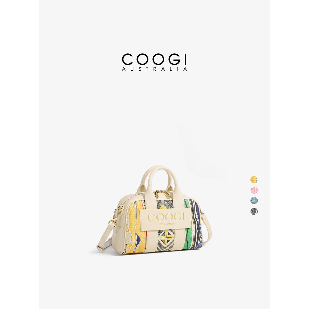 [สไตล์คนดัง] กระเป๋า COOGI กระเป๋าถือหญิงสไตล์ใหม่หรูหรากระเป๋าสะพายไหล่ระดับไฮเอนด์กระเป๋าโบว์ลิ่ง