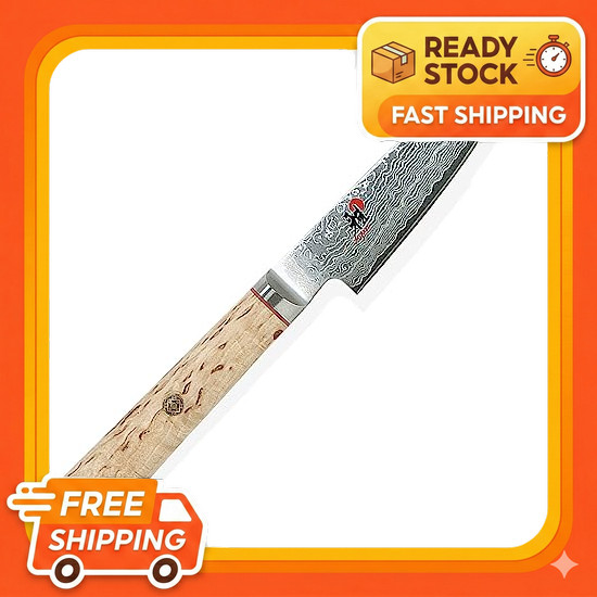MIYABI MIYABI "5000MCD Santoku knife 180mm made in Japan" Damascus knife Santoku kitchen knife made 