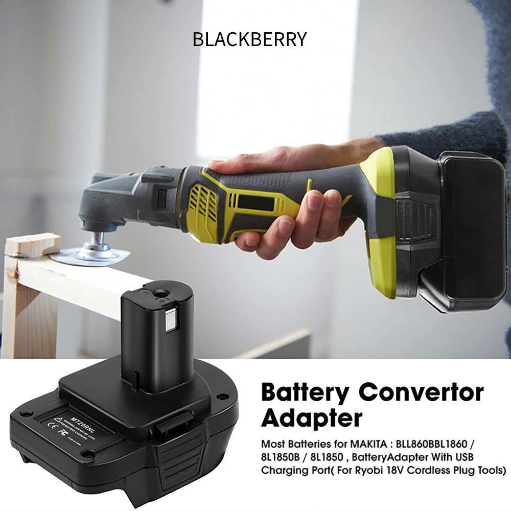 BLACKBERRY สําหรับ Makita to Ryobi Li-ion Battery MT20RNL เครื่องมือไฟฟ้าสําหรับ Ryobi