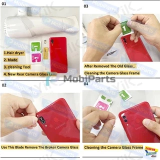 กระจกเลนส์กล้อง ใช้กับ For iPhone 6 6s 7 8 Plus X XR XS 11 12 13 14 Pro Max ip 15pro max ip 13/13mini