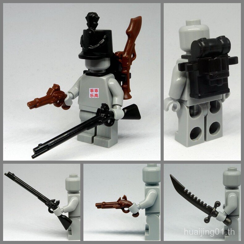BrickWarriers Third Party Minifigure Accessories Modern Pirate Red Shirt Army Infantry Accessories M
