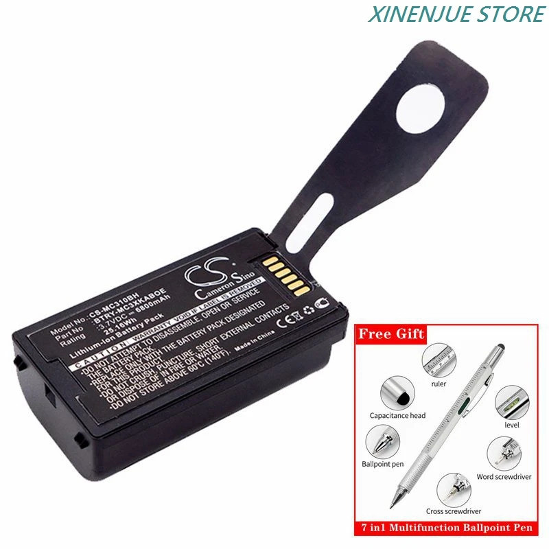 แบตเตอรี่ CS สําหรับม้าลายสัญลักษณ์ MC3100,MC3190,MC3190G,FR60900,FR66,FR68,MC28S-00E,MC30,MC3000R,M