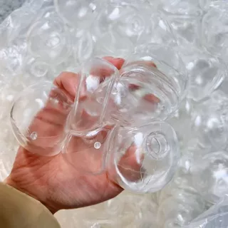 ESPOI 10PCS Air Ball ของเล่น,ทรงกลม TRP บีบของเล่น,ตลก Squishy Squishy Texture บรรเทาความวิตกกังวลความเครียดบรรเทาของเล่นเด็กวันเกิด Party