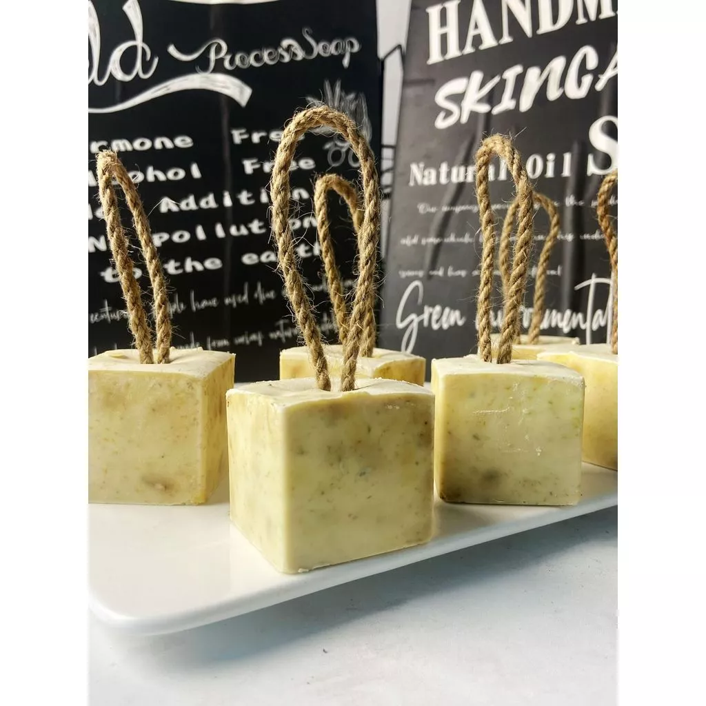 Rose Essential Oil Soap Sea Buckthorn Soap สบู่สมุนไพรธรรมชาติ thumbnail 6