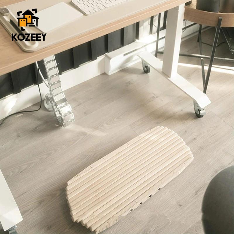 [KOZEEY] Wobble Balance Board สําหรับโต๊ะยืนอุปกรณ์ไม้ Balance Trainer