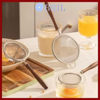 in stockBRIL กระชอนตาข่ายละเอียด, ทําความสะอาดง่ายสแตนเลส Matcha Sifter, Rust-Proof Small Very Fine Mesh Didi ตะแกรงสําหรับห้องครัว