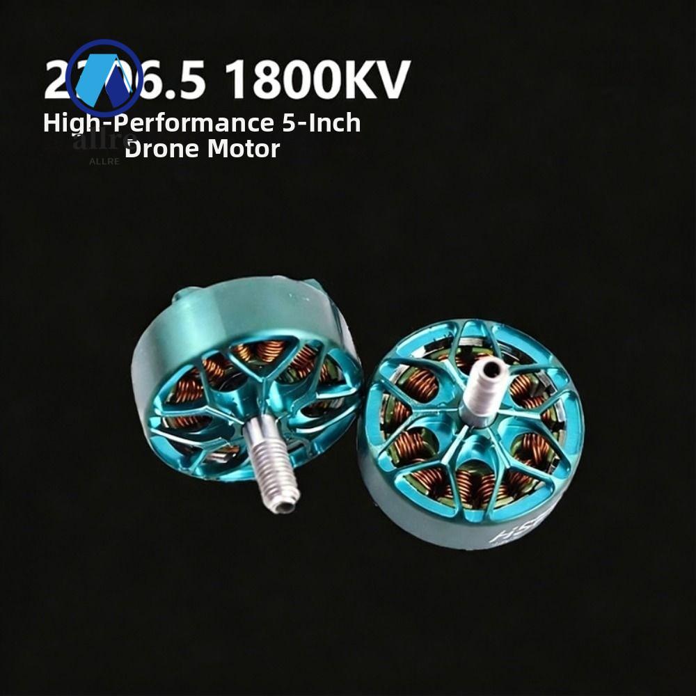 ALLRE Flying Racing Motor, ครอสโอเวอร์ HSKRC 2306.5 1800KV|อะไหล่โดรน MotorRacing แบบไม่มีแปรง สีน้ํ