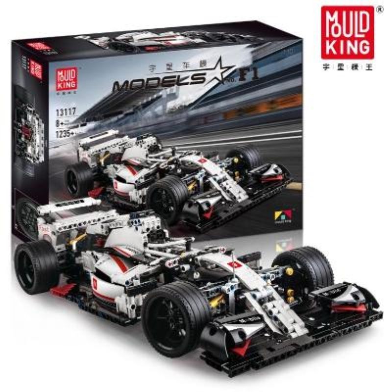 เข้ากันได้กับ Lego Tech Series Formula-F1 รถแข่งรถสปอร์ตประกอบอาคารบล็อกของเล่นรุ่น