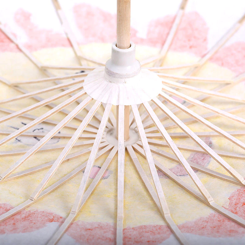 ร่มกระดาษเปล่าสำหรับวาดรูป DIY สฟ9 thumbnail 4