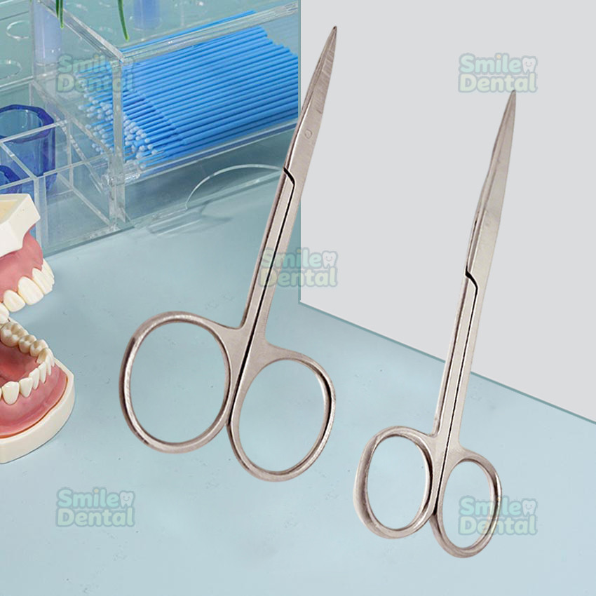 กรรไกรผ่าตัด เครื่องมือกรรไกรสำหรับการผ่าตัดทันตกรรม ขนาด 11.5/14 ซม. Dental Scissors